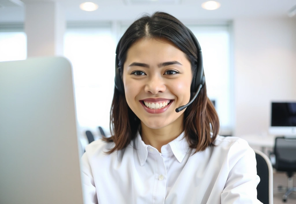 Support-Team bereit, um Fragen zu beantworten